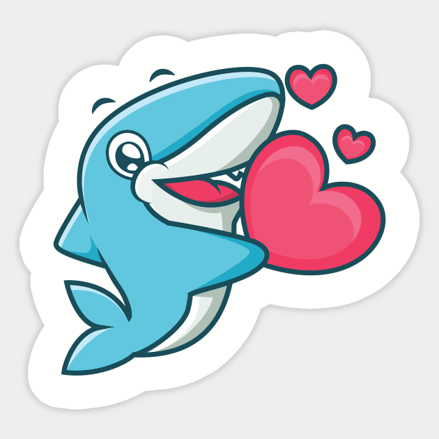 CarbonFin Love Sticker by CarbonFin Gaming